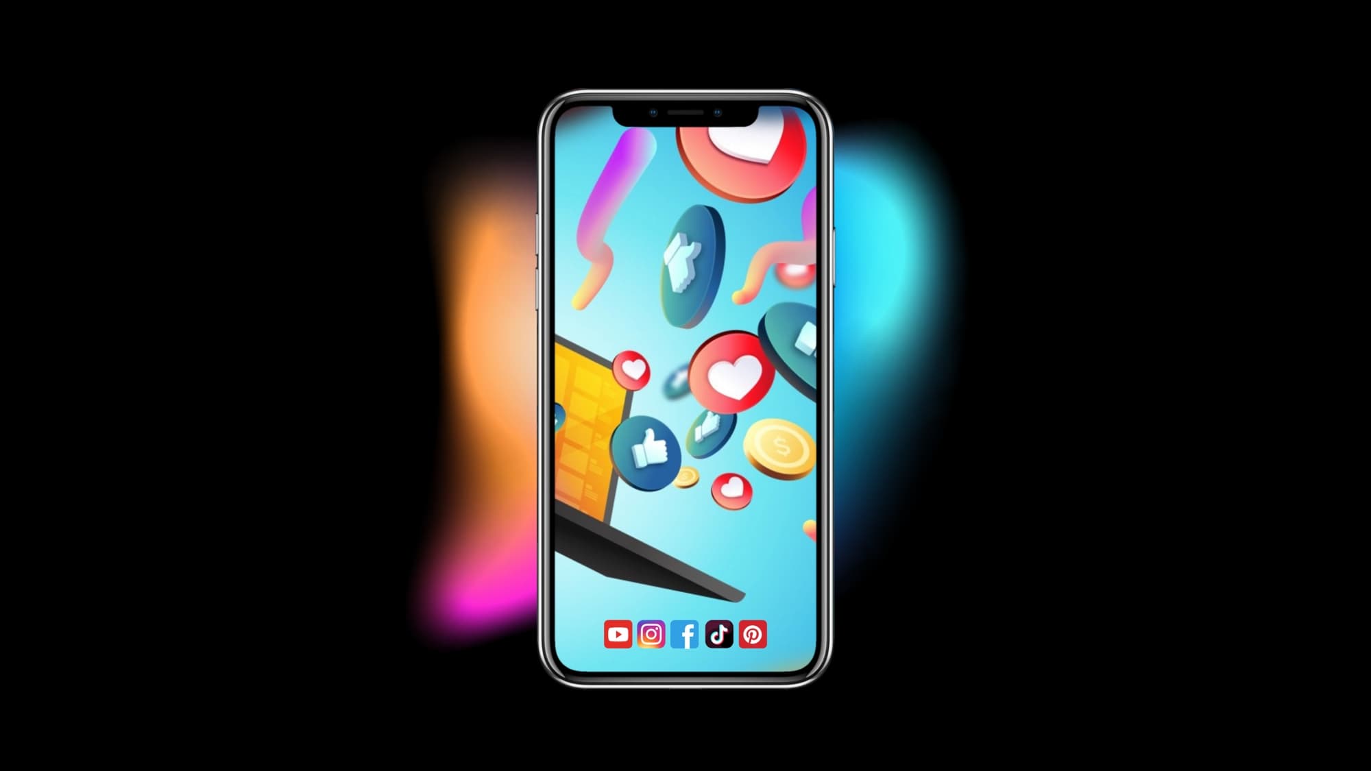 Ukázka sociálních médií