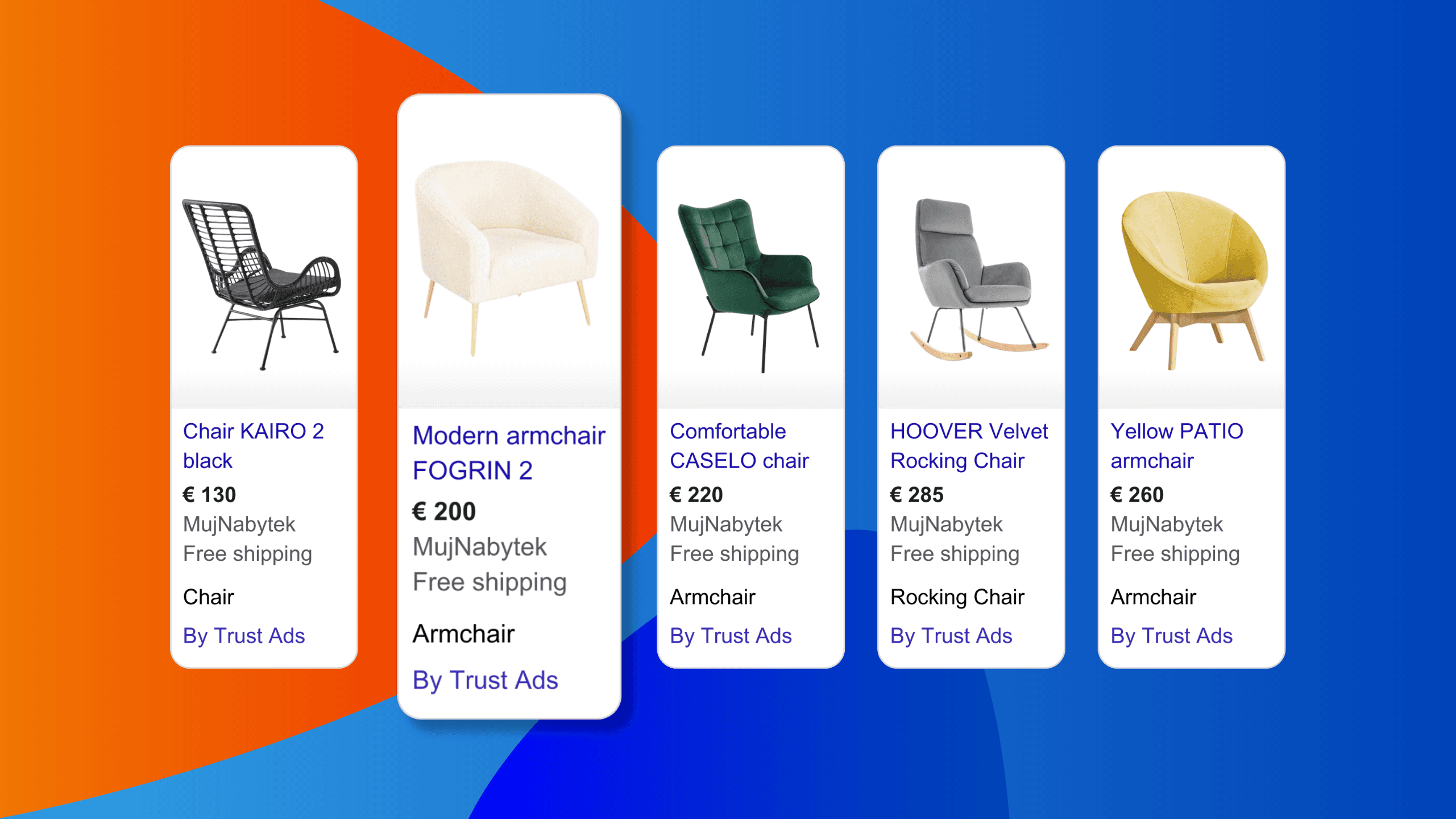 Náhled produktového karuselu CSS