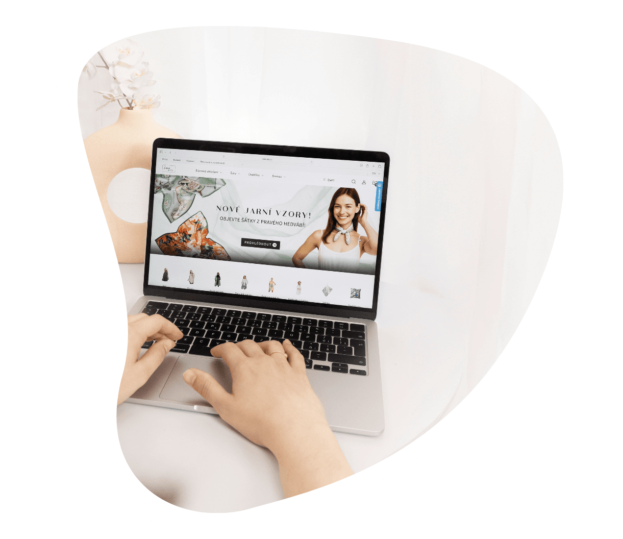 Lenbutik e-shop transformace - hlavní vizuál